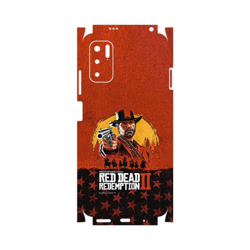 برچسب پوششی ماهوت مدل Red-Dead-Redemption-Game-FullSkin مناسب برای گوشی موبایل شیائومی Redmi Note 10 5G