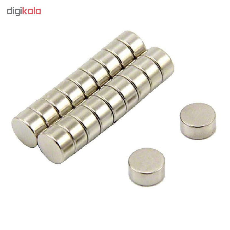 آهن ربا مدل دیسکی کد CYL4X2 بسته 20 عددی