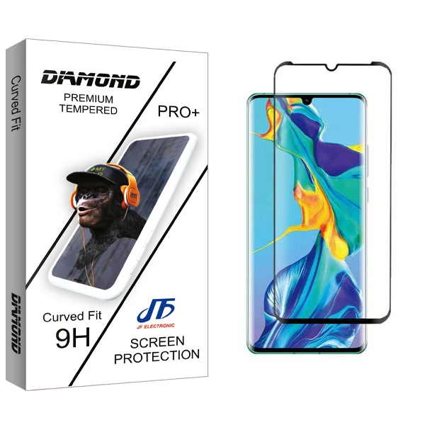 محافظ صفحه نمایش سرامیکی جی اف مدل Diamond مناسب برای گوشی موبایل هوآوی P30 Pro
