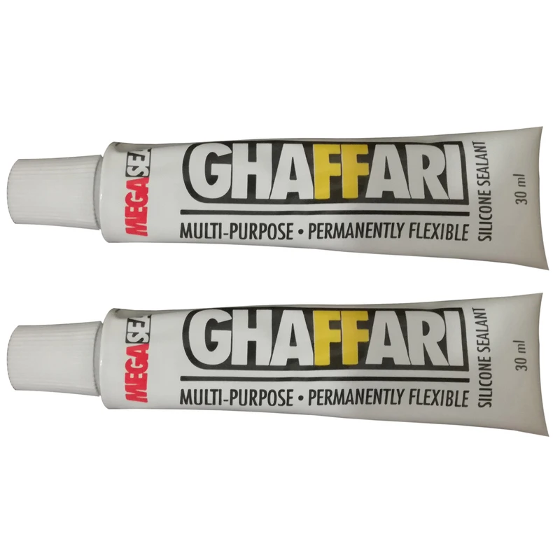 چسب آکواریم غفاری کد 02 وزن 30 گرم بسته 2 عددی