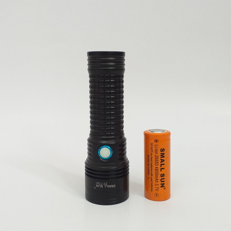 چراغ قوه دستی اسمال سان مدل Powerful T150