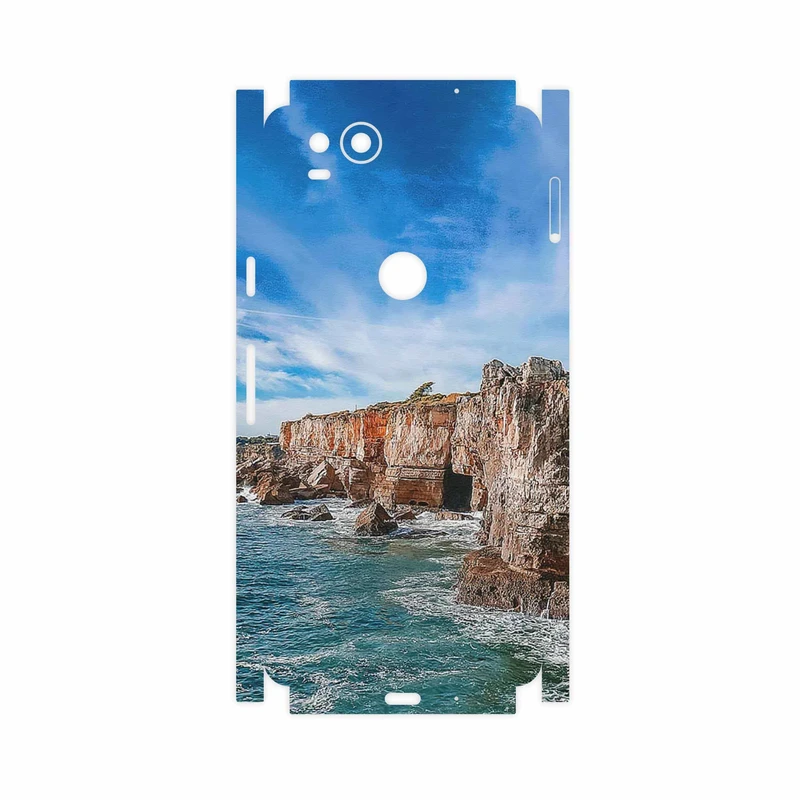برچسب پوششی ماهوت مدل Rock Mountain-FullSkin مناسب برای گوشی موبایل گوگل Pixel 2