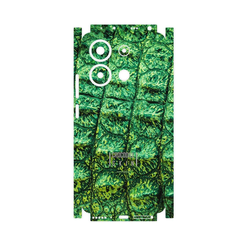 برچسب پوششی ماهوت مدل Crocodile Skin-FullSkin مناسب برای گوشی موبایل شیائومی Redmi Note 13 4G