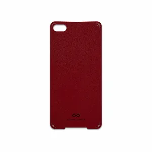 MAHOOT Red-Leather Cover Sticker for BlackBerry Z30