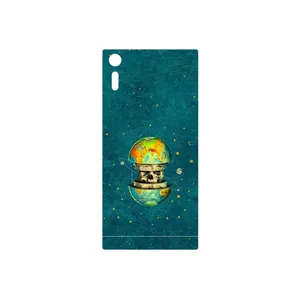 MAHOOT Collage of Earth Face Cover Sticker for Sony Xperia XZ