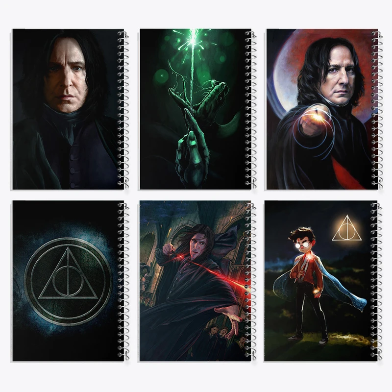 دفتر مشق 100 برگ خندالو طرح هری پاتر (Harry Potter) کد 854 مجموعه 6 عددی