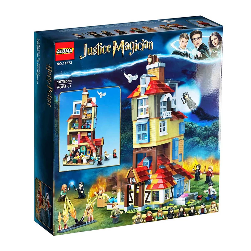 ساختنی 1079 تکه آلوما مدل هری پاتر کد 11572