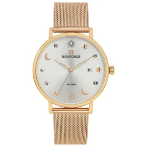 ساعت مچی عقربه‌ای کوارتز زنانه نیوی فورس مدل NF5009L