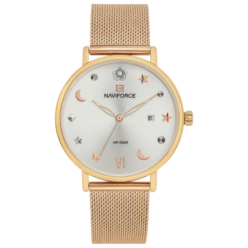 ساعت مچی عقربه‌ای کوارتز زنانه نیوی فورس مدل NF5009L