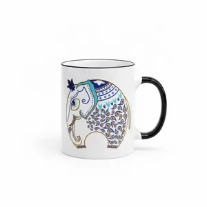 ماگ سرامیکی مدل چشم و نظر کد 22