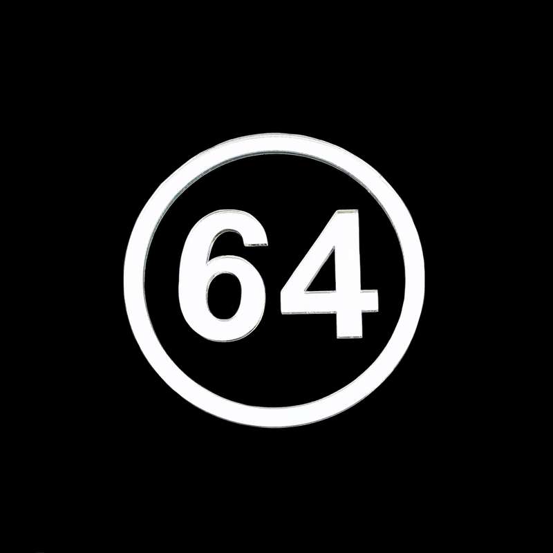 آرم بدنه خودرو مدل 64