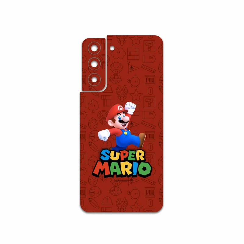 برچسب پوششی ماهوت مدل Super-Mario-Game مناسب برای گوشی موبایل سامسونگ Galaxy S21 FE 5G