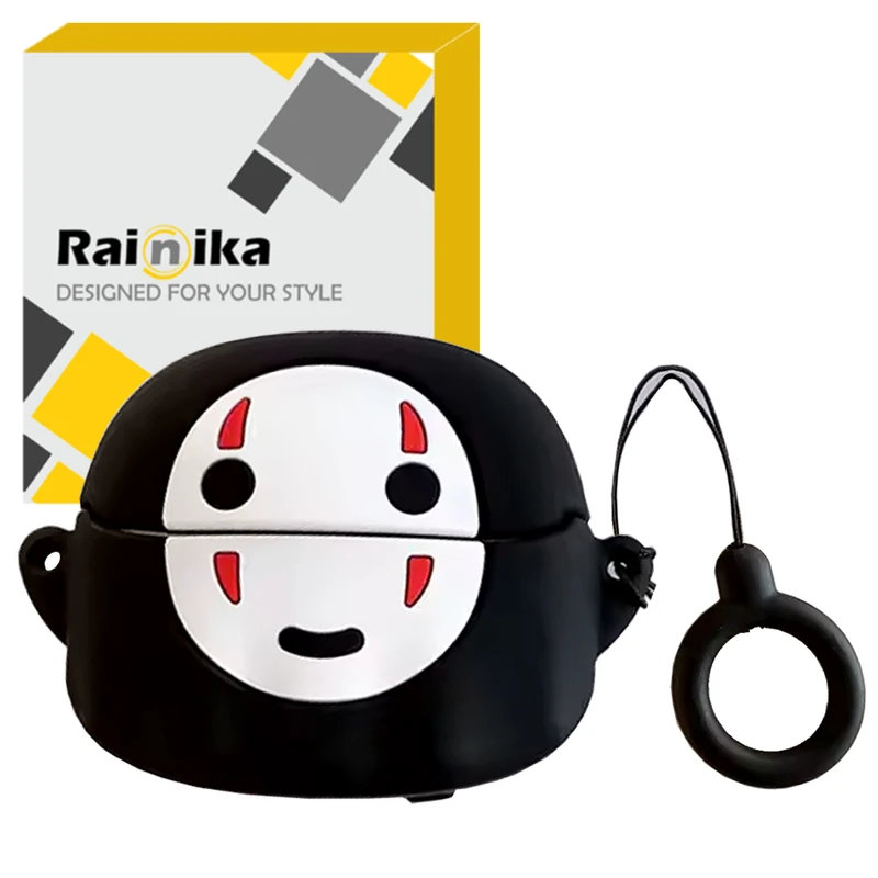 کاور رینیکا مدل Galaxy 3Pro Faceless Man مناسب برای کیس هدفون سامسونگ Galaxy Buds 3 / Buds 3 Pro (2024) / Buds 3 Fe (2025)