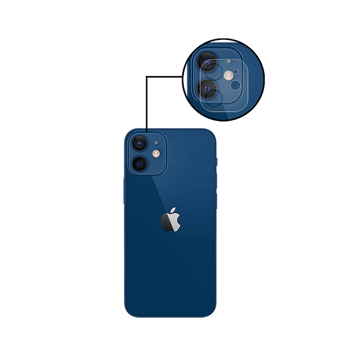 محافظ لنز دوربین مدل SA مناسب برای گوشی موبایل اپل Iphone 12