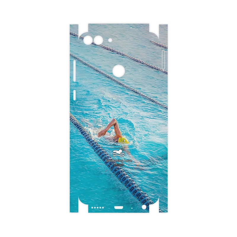 برچسب پوششی ماهوت مدل Swimming-FullSkin مناسب برای گوشی موبایل هوآوی P Smart