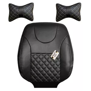 روکش صندلی خودرو سوشیانت مدل ملفیس مناسب برای پژو پارس به همراه پشت گردنی