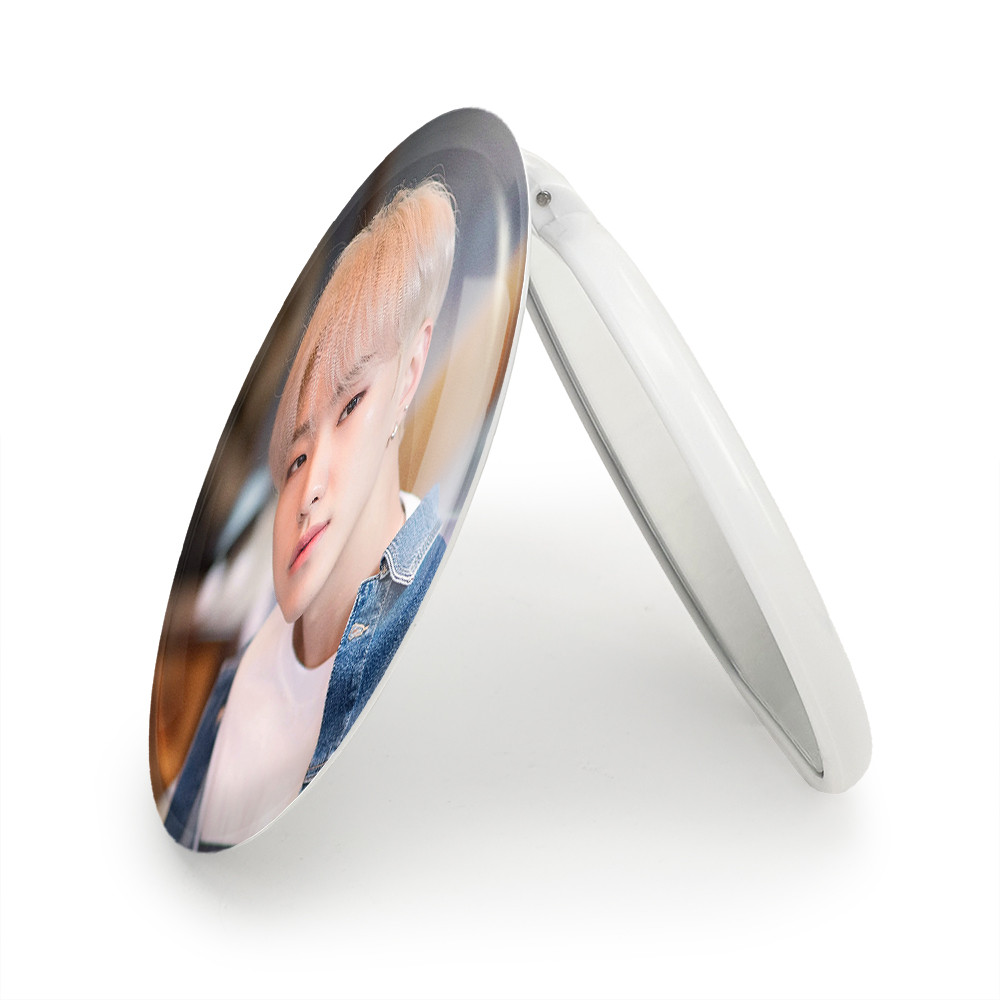 آینه جیبی خندالو طرح هوشی گروه سونتین Seventeen مدل تاشو کد 21521