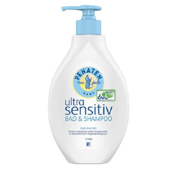 شامپو سر و بدن پناتن مدل sensitive حجم 400 میلی لیتر