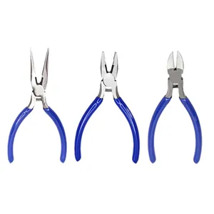  مجموعه 3 عددی انبردست و سیم چین و دم باریک مدل AT-007