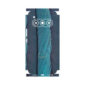 MAHOOT Turquoise feathers-FullSkin Cover Sticker for Daria Bond II Lite 5G
