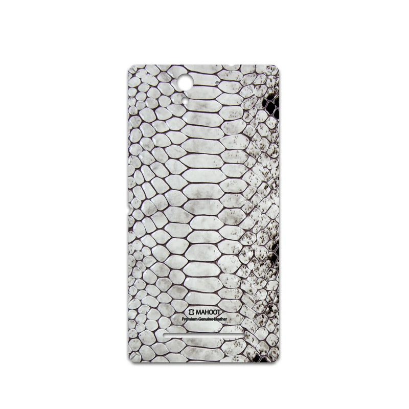 برچسب پوششی ماهوت مدل Cobra-Belly-Leather مناسب برای گوشی موبایل سونی Xperia C3 Dual