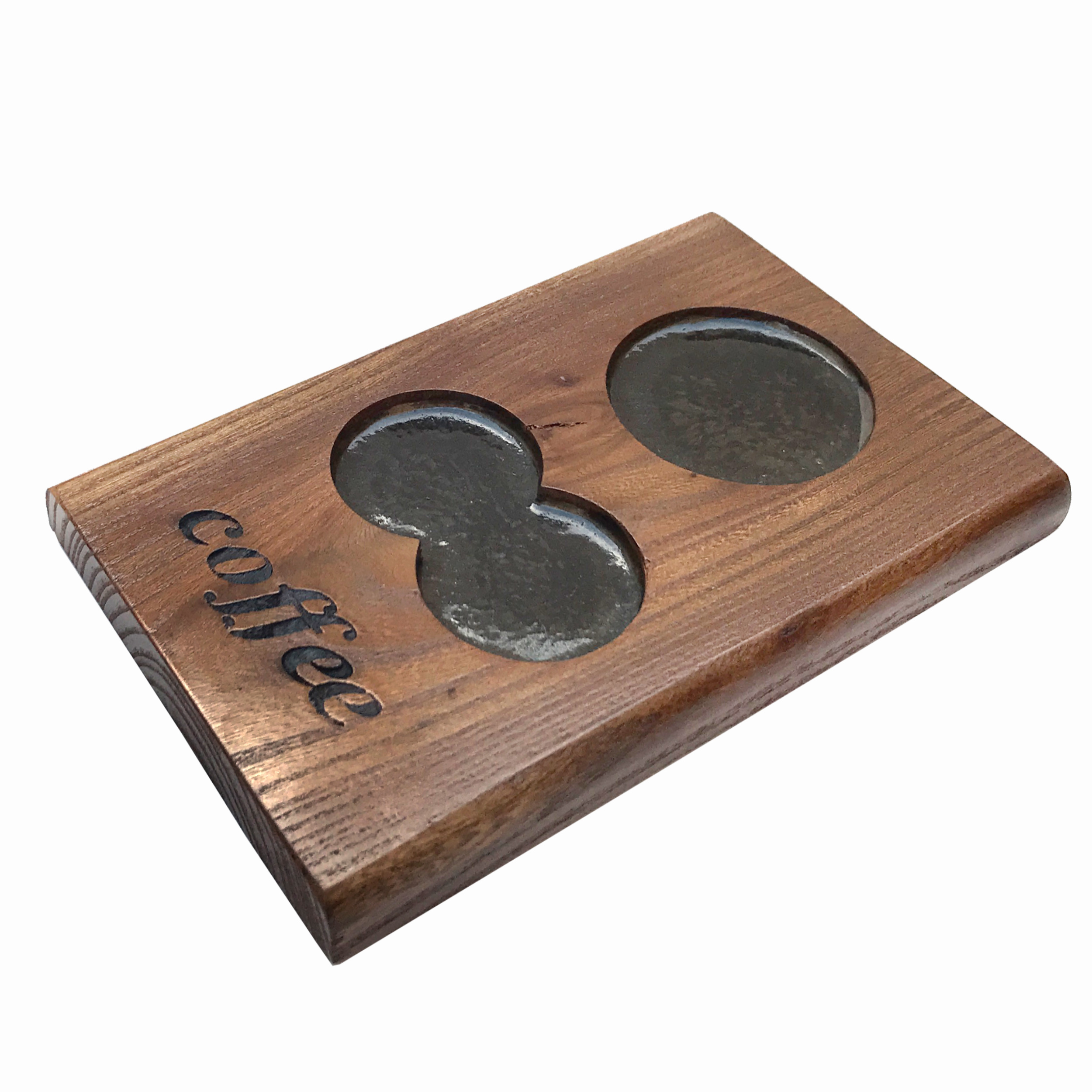 سینی چوبی مدل کافی