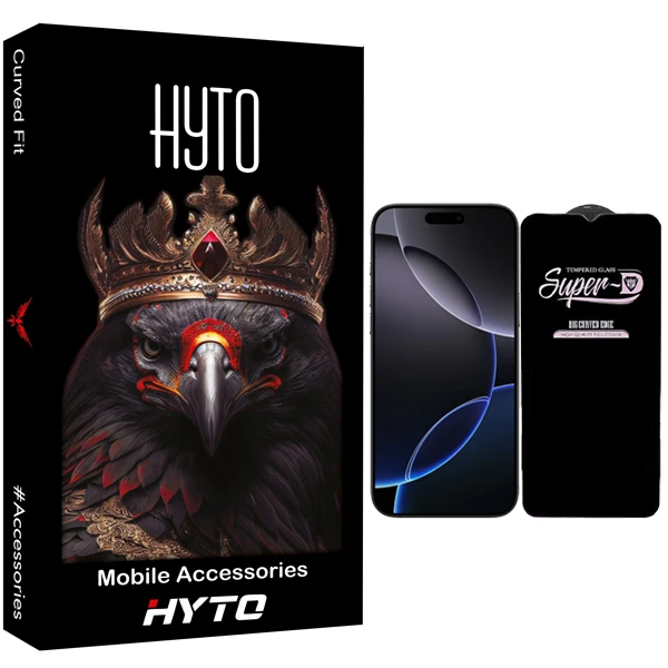 محافظ صفحه نمایش هیتو مدل SuperD Pro مناسب برای گوشی موبایل اپل iphone 16 pro max