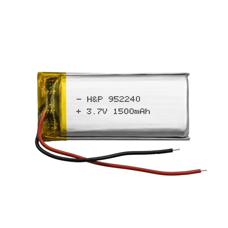 باتری لیتیومی قابل شارژ مدل H&P-952240 ظرفیت 1500 میلی آمپر ساعت