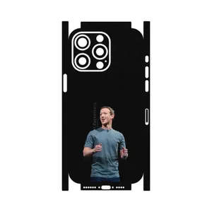MAHOOT Mark_Zuckerberg-FullSkin Cover Sticker for Apple iPhone 15 Pro Max