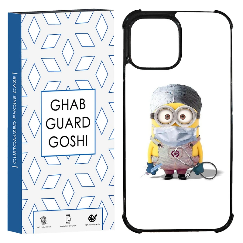 کاور قاب گارد گوشی طرح مینیون کد TPU-134 مناسب برای گوشی موبایل اپل Iphone 13 / 14