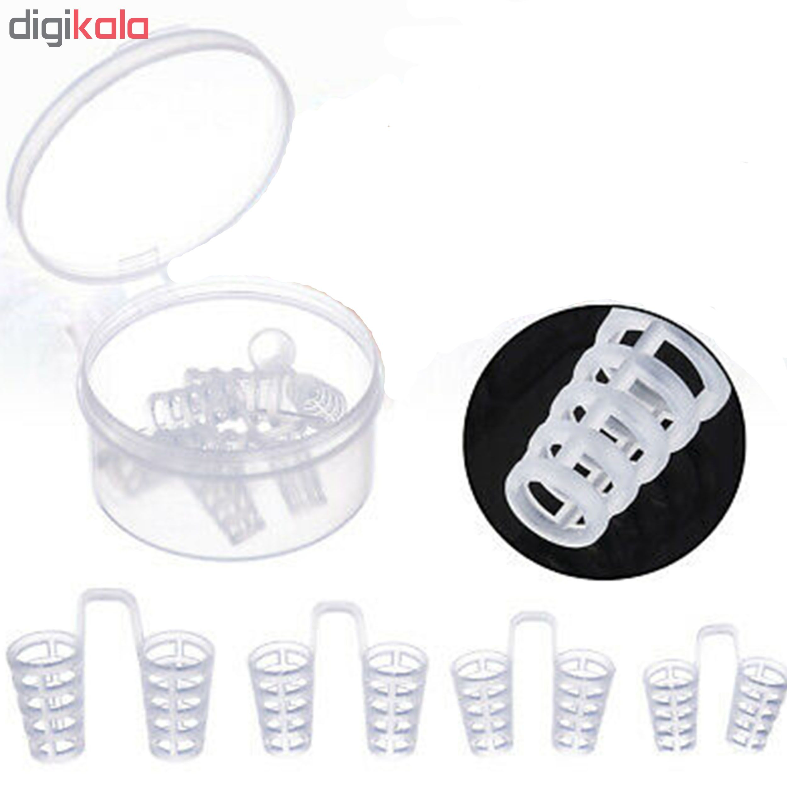 گیره بینی رفع خروپف مدل ASD بسته 4 عددی