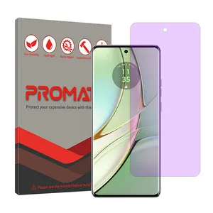 Promate Resistant model anti-purple screen protector suitable for Motorola Edge 40 mobile phone