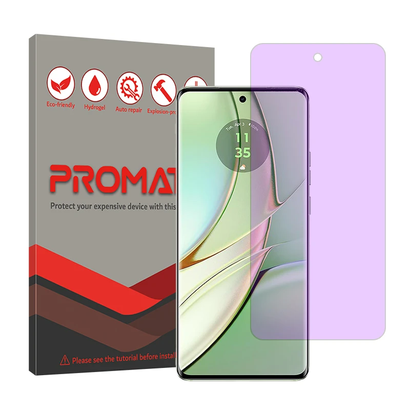 محافظ صفحه نمایش ضد اشعه بنفش پرومیت مدل Resistant مناسب برای گوشی موبایل موتورولا Edge 40