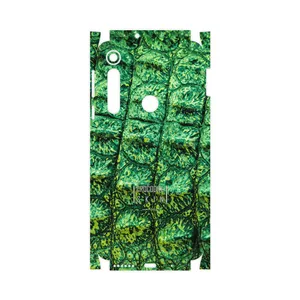 MAHOOT Crocodile Skin-FullSkin Cover Sticker for Motorola One Macro