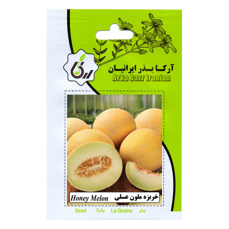بذر خربزه ملون عسلی آرکا بذر ایرانیان کد ARK-154 بذر خربزه ملون عسلی آرکا بذر ایرانیان کد ARK-154