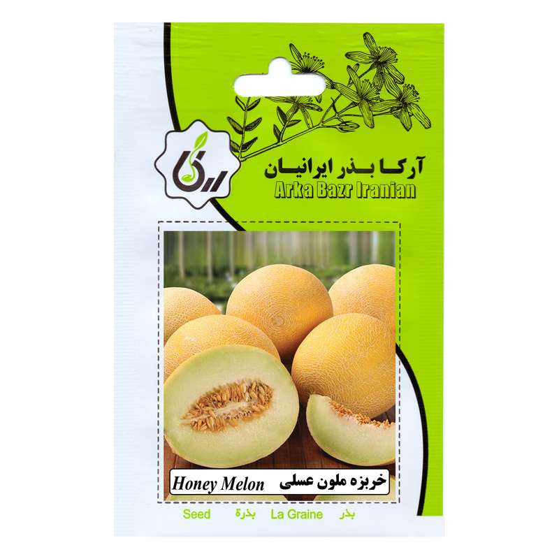 بذر خربزه ملون عسلی آرکا بذر ایرانیان کد ARK-154 بذر خربزه ملون عسلی آرکا بذر ایرانیان کد ARK-154