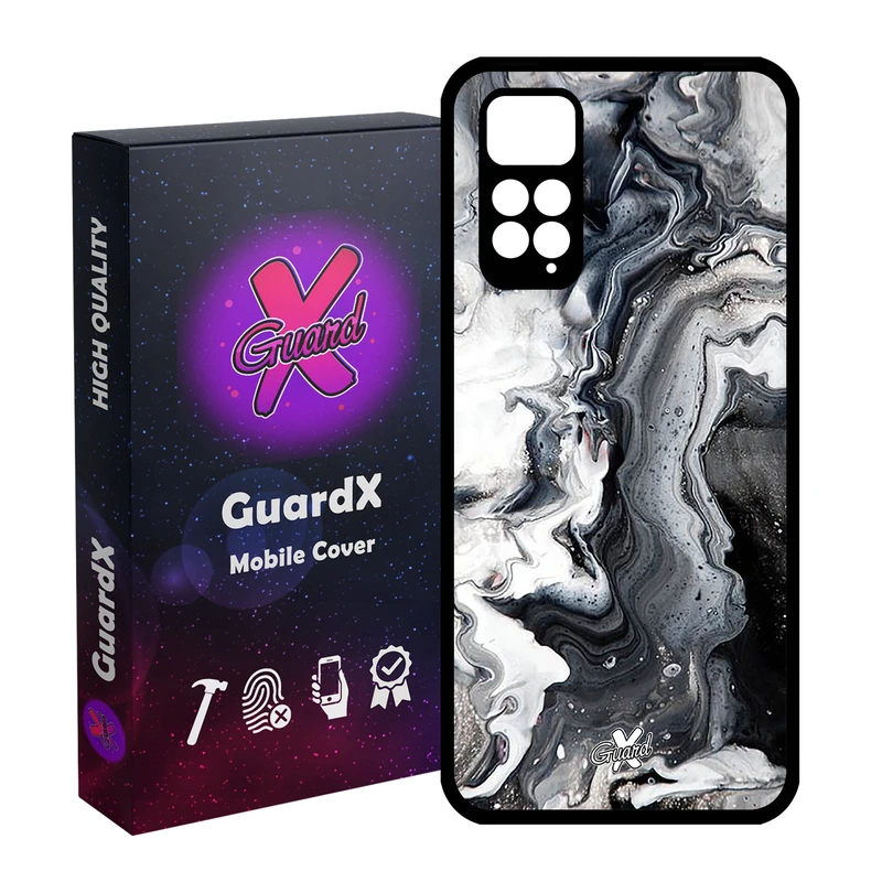 کاور گارد ایکس طرح ماربل مدل Glass10277 مناسب برای گوشی موبایل شیائومی Redmi Note 11S/ Note 11 4G