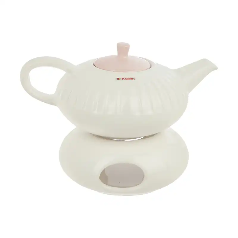 قوری کائولین مدل MLA-901310 به همراه وارمر