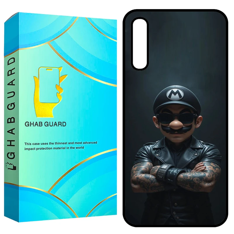 کاور قاب گارد طرح ماریو مدل GCHPA50 مناسب برای گوشی موبایل سامسونگ Galaxy A50 / A50s / A30s 