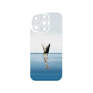 MAHOOT Collage of Sea Trash Cover Sticker for Apple iPhone 16 Pro