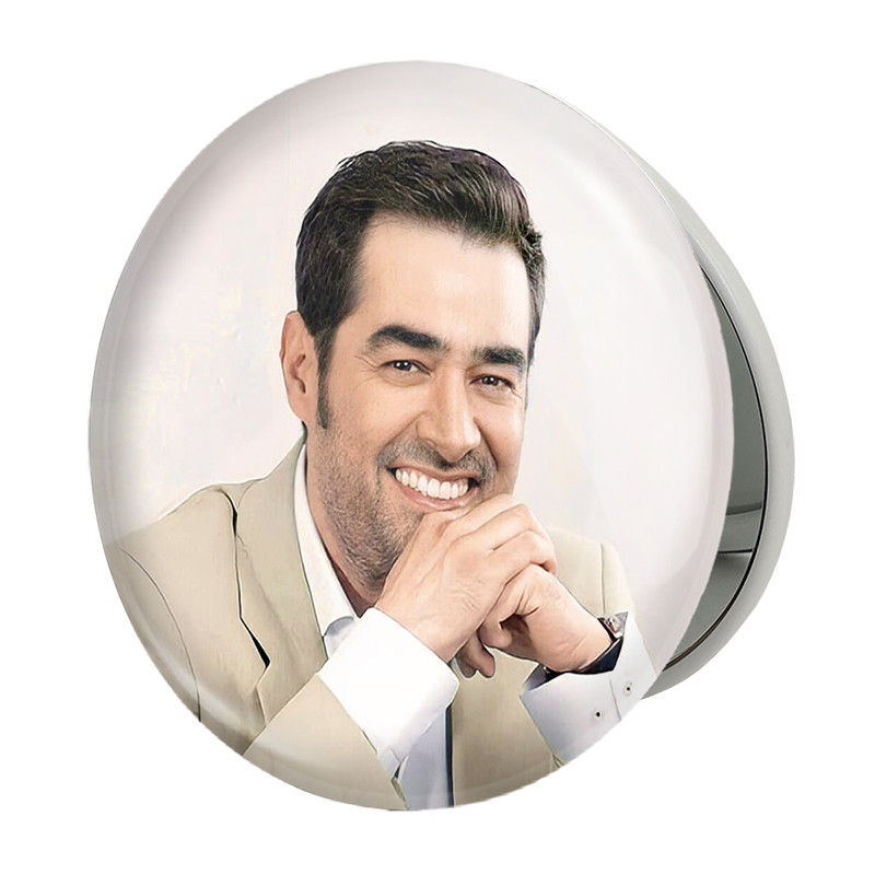 آینه جیبی خندالو طرح شهاب حسینی مدل تاشو کد 10387 