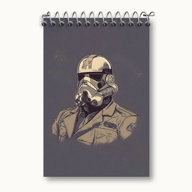 دفتر یادداشت 50 برگ خندالو طرح جنگ ستارگان (Star Wars)  کد N3874