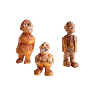 مجسمه مدل خانواده مجموعه سه عددی