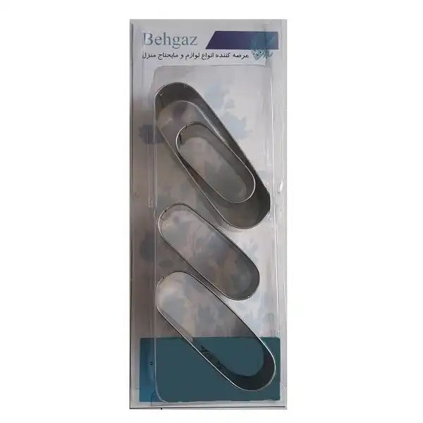 کاتر شیرینی پزی بهگز مدل یاس مجموعه 4 عددی