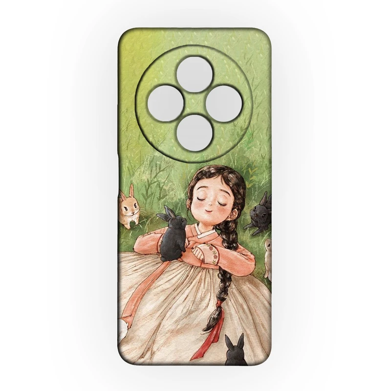 کاور طرح دخترانه کد 294 مناسب برای گوشی موبایل شیائومی Redmi 14C