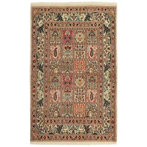 فرش دستبافت یک و نیم متری کد 457730