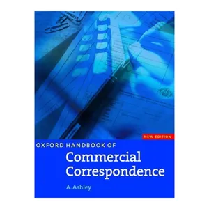 کتاب Commerical Correspondence اثر A.Ashley انتشارات Oxford