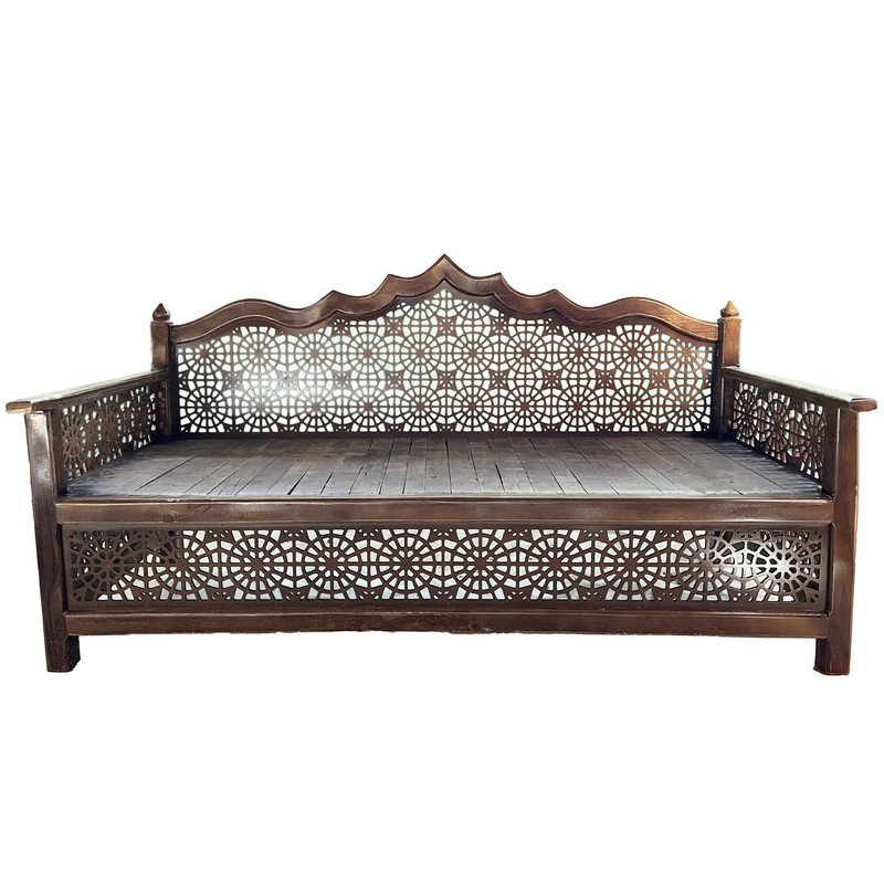 نیمکت مدل تاج عقیق طرح گل