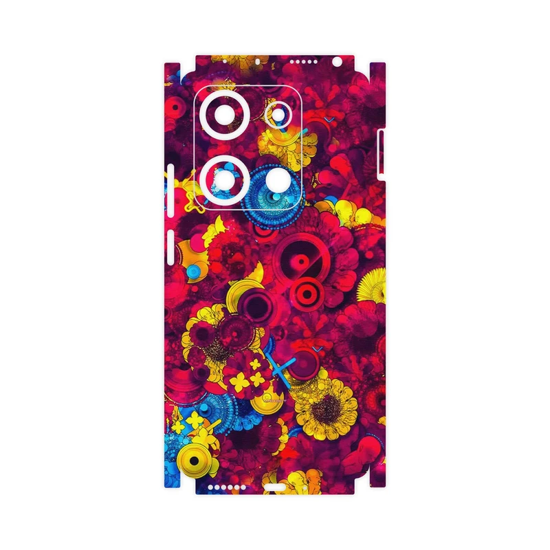 برچسب پوششی ماهوت مدل Vector Flower Garden Digital Art-FullSkin مناسب برای گوشی موبایل شیائومی Redmi Note 14S