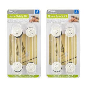 قفل درب کابینت مدل Home Safety Kit دو بسته 4 عددی